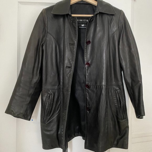 Vintage leather jacket - Picture 1 of 3